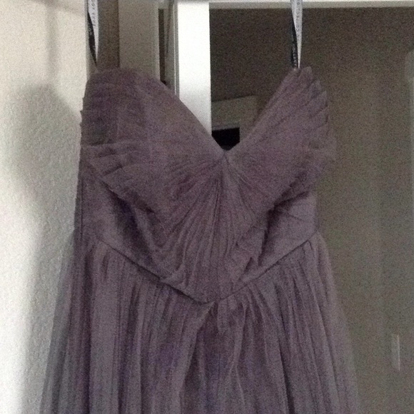 Jenny Yoo Annabelle Tulle Shadow Grey Size - Main Image